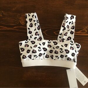 Allfenix Cova Cheetah Sports Bra Size S NWT